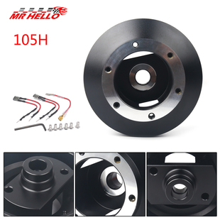 汽车改装 STI 方向盘底座连接座适配器适用斯巴鲁翼豹WRX