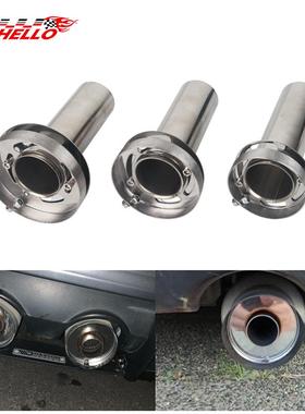 汽车改装可调节排气管消声音器直排通用适配排气管径89/102/114mm
