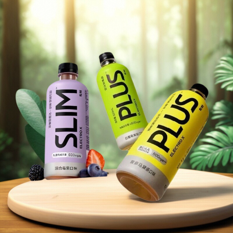 粒刻电解质饮料500ml*9/瓶莓果味