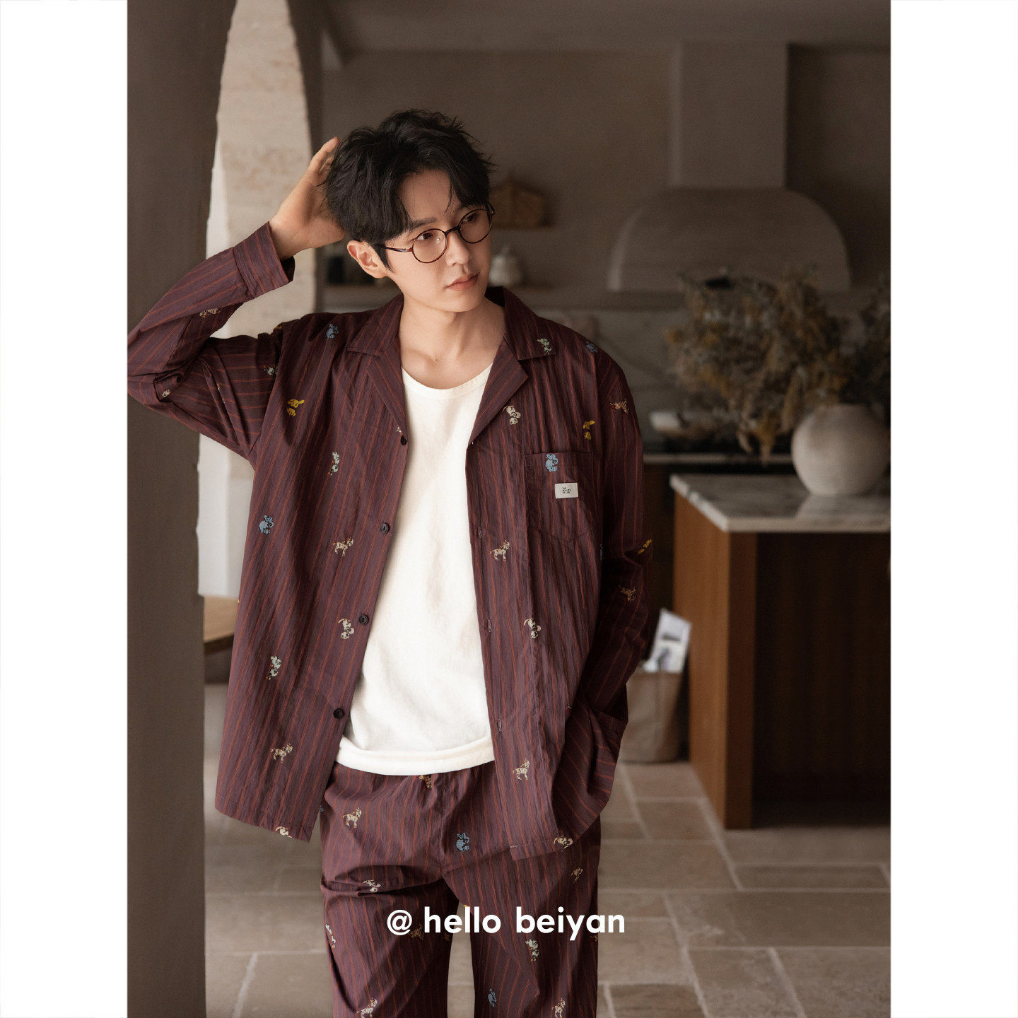 贝妍柔软棉男士睡衣新款春秋季长袖家居服女大码条纹慵懒情侣套装,女士内衣/男士内衣/家居服,睡衣/家居服套装,淘宝优惠券,粉丝福利购,淘宝优惠卷