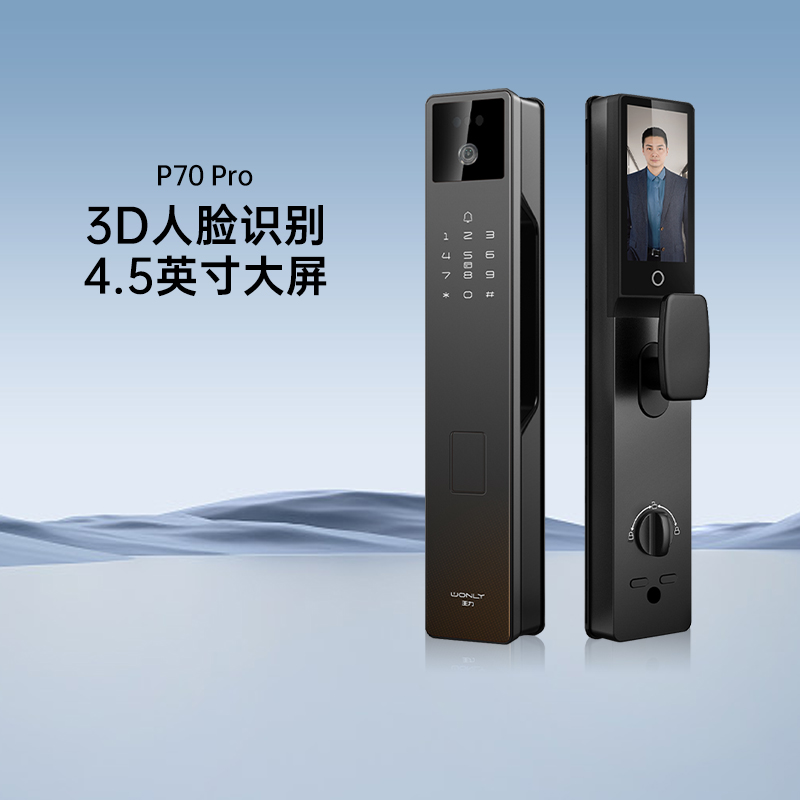 3D人脸识别智能门锁王力