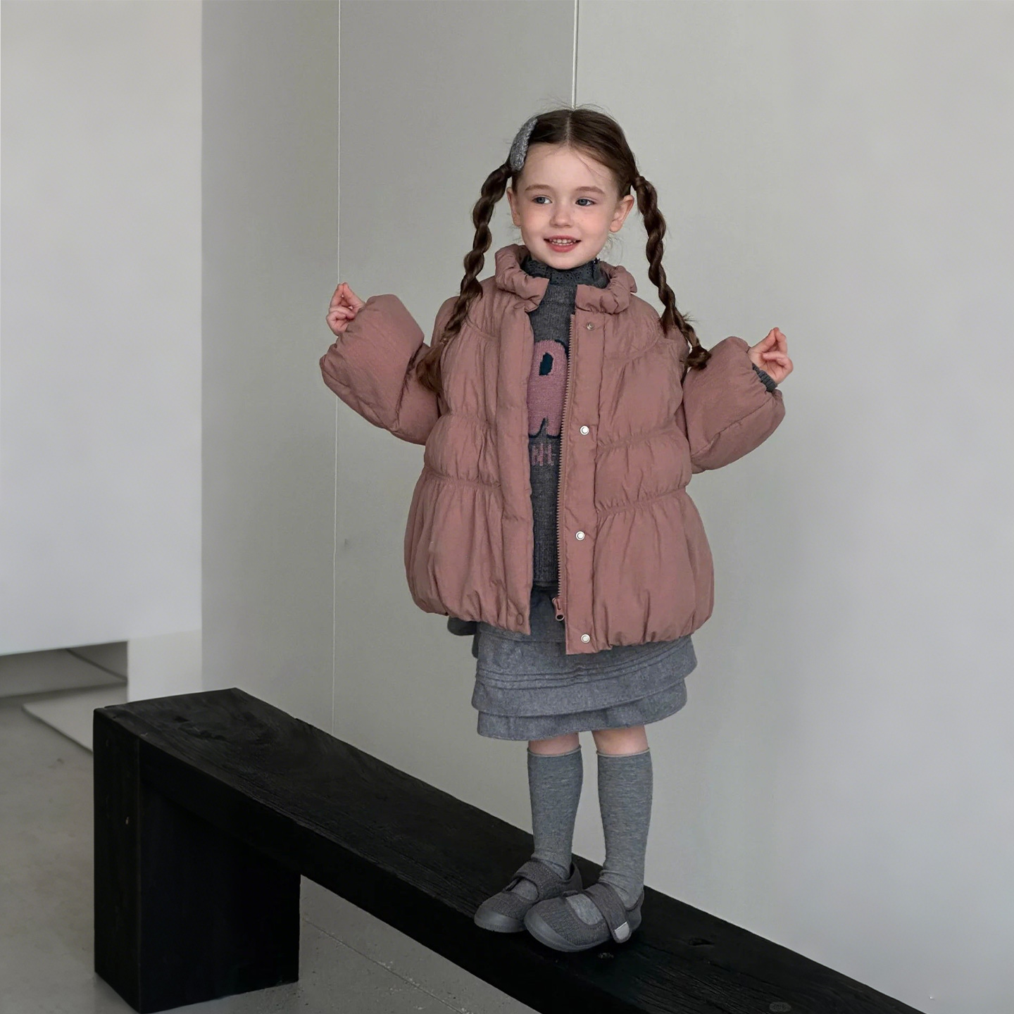 女童羽绒服儿童秋冬2025新款外套