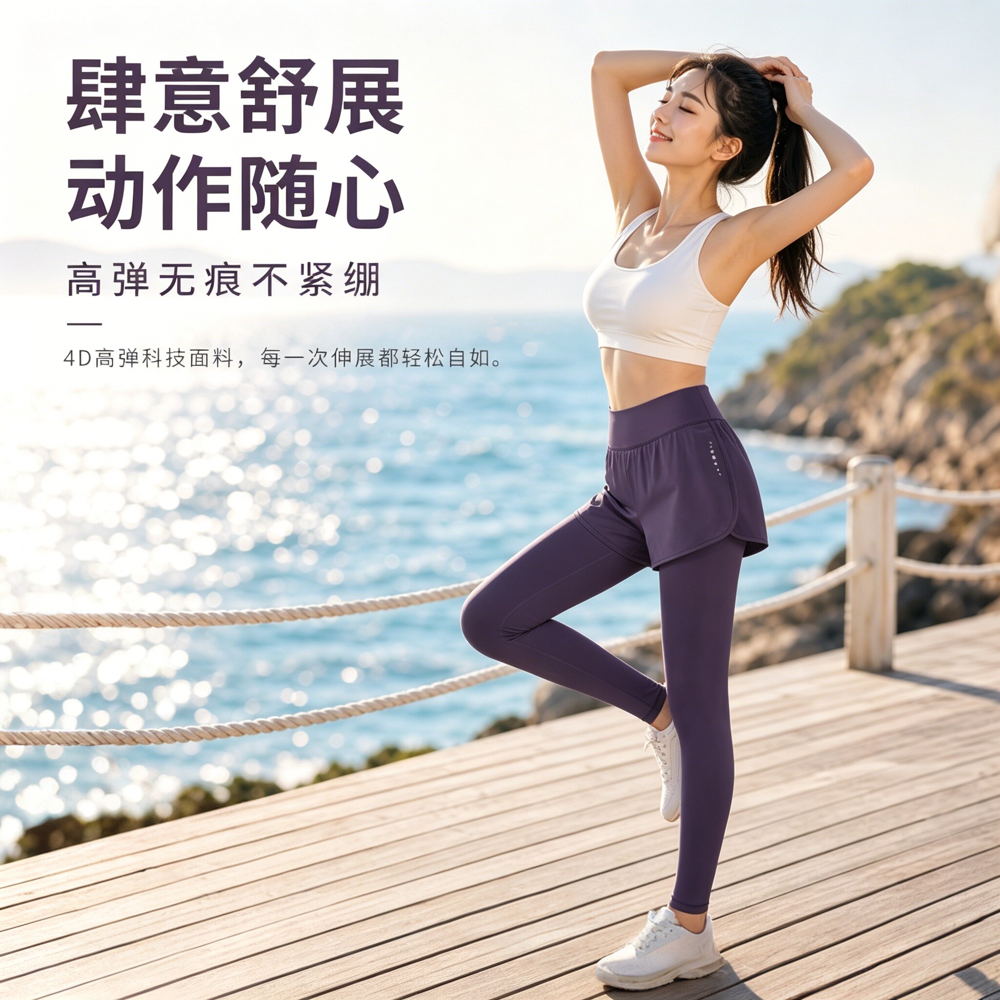 泳裤女长裤防走光运动套装泳衣大码显瘦防晒游泳衣长袖泳装潜水服