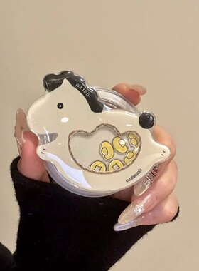 ins元宝小马摇摇乐磁吸支架适用MagSafe手机强力吸附桌面懒人支架