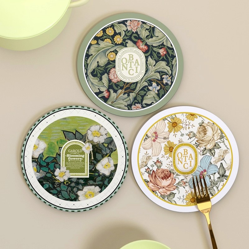 复古隔热垫餐垫锅垫杯碗垫子高级