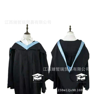 来图设计香港教育大学学士服 博士服袍毕业季服装出口 可定制