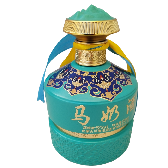 内蒙古草原部落马奶酒康庄奶酒乳52度500ml奶酒蒙古酒草原酒