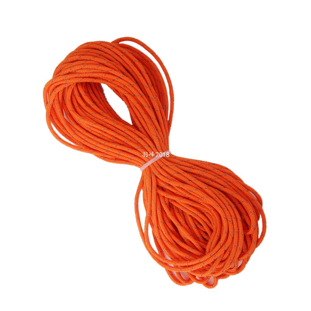 New Hot 3mm 20M Orange Reflective Tent Guy Line Rope Campingin the Home accessories , Wind chimes and accessories  category - from Buy2taobao.com to provide professional Taobao agent buy service