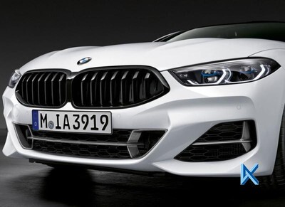 宝马原厂 8系G14 G15 G16 MP碳纤维中网 前格栅 尾翼 后唇下扰流