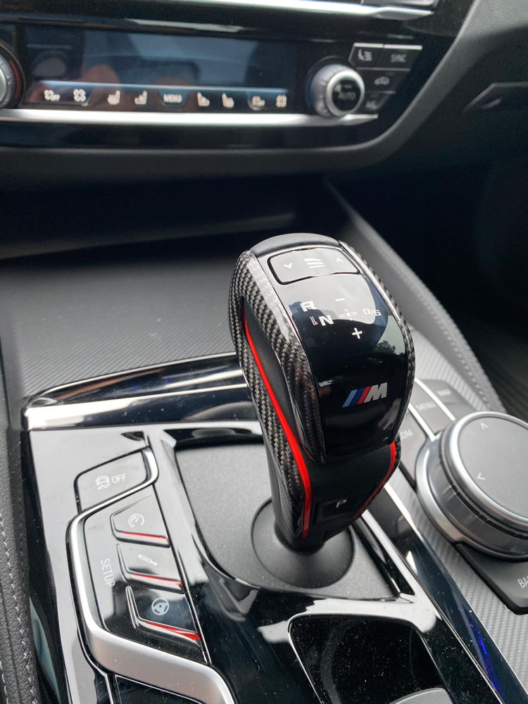 BMW宝马原厂X3M X4M F90 M5 M PERFORMANCE碳纤维档头装饰盖 面板