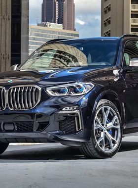 BMW宝马原厂新款X5 G05柿灰色中网 獠牙 侧腮 后视镜 尾喉 X5M50D
