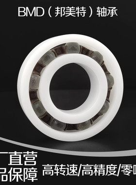 瑞典BMD进口工业塑料无磁轴承AC6300 6301 6302 6303 6304 6305P5