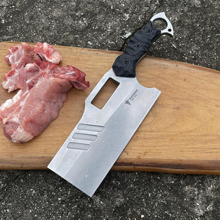 SHOOZIZ HAN215 战术菜刀 DC53钢 G10手柄 户外露营7.5毫米砍骨刀