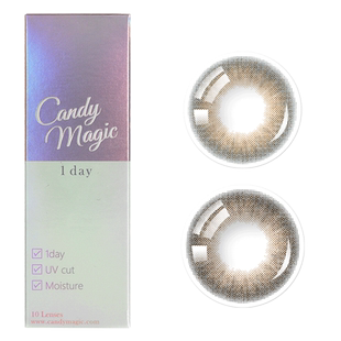 candymagic美瞳日抛10片大直径自然款带度数正品官网(临期)