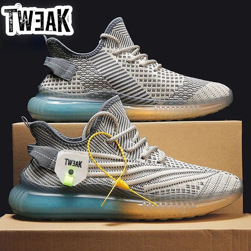 tweak男鞋春夏2023新款国潮百搭网面透气轻便学生运动休闲跑步鞋