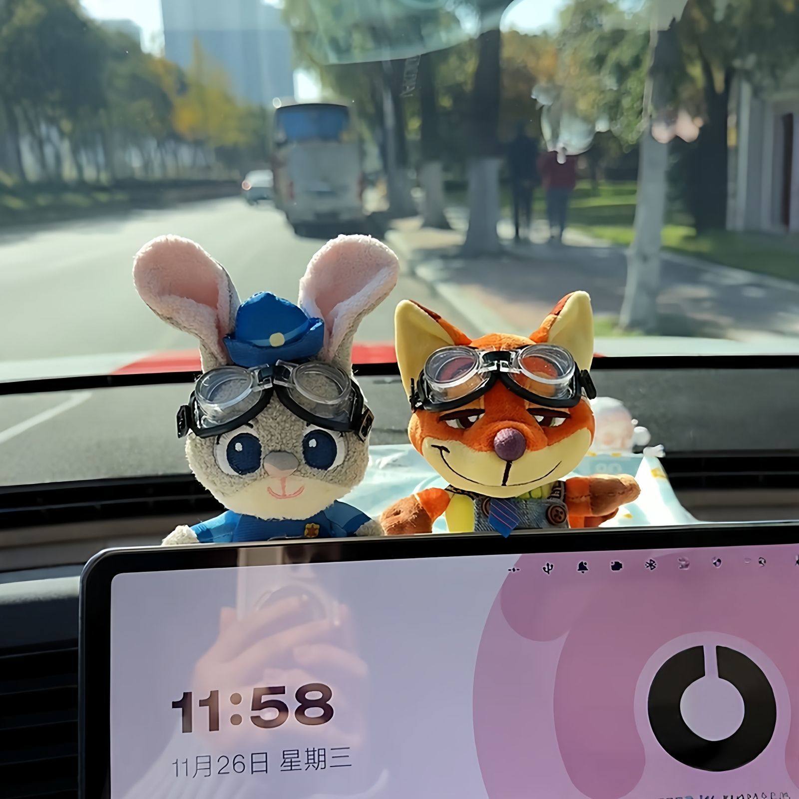 治愈系小摆件朱迪尼克疯狂动物城汽车摆件女生方向盘怀挡中控台毛,汽车用品/电子/清洗/改装,摆件,淘宝优惠券,粉丝福利购,淘宝优惠卷