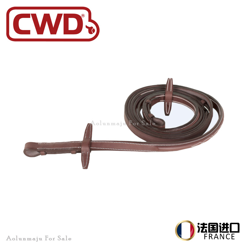 CWD防滑单缰马术水勒缰绳