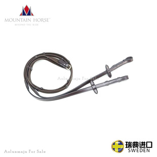 进口防滑单缰奥伦马具马术用品马匹装备水勒单缰绳英式马缰绳