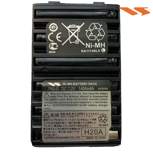 YAESU八重洲 VX168/VX160/VX428 FT-60R对讲机电池FNB-83威泰克斯
