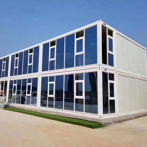 快速工地临建箱房集装箱彩钢房厂家 箱式快装环保打包箱房