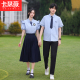 初中生合唱演出朗诵服夏季 JK制服高中生运动会成人礼礼服 班服衬衫