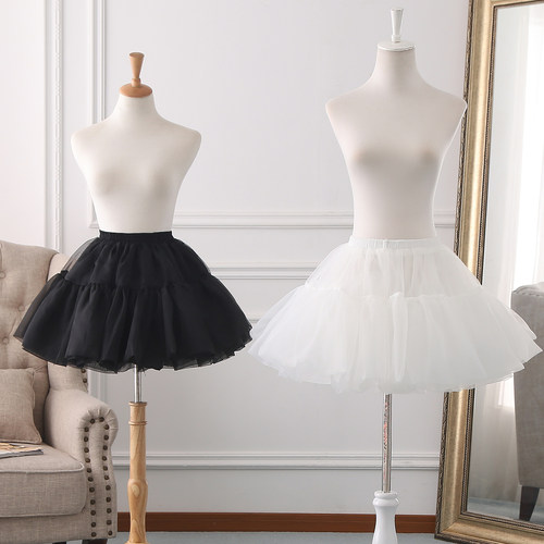 洛丽塔软纱无骨裙luolita日常