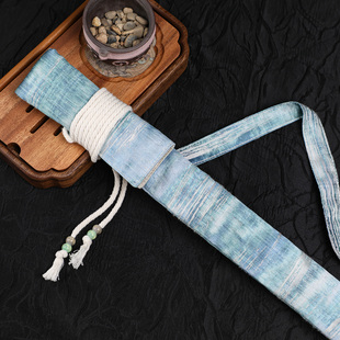 【云朵设计】梦幻蓝笛袋笛箫收纳套竹笛套竹笛包箫袋尺八南箫套袋