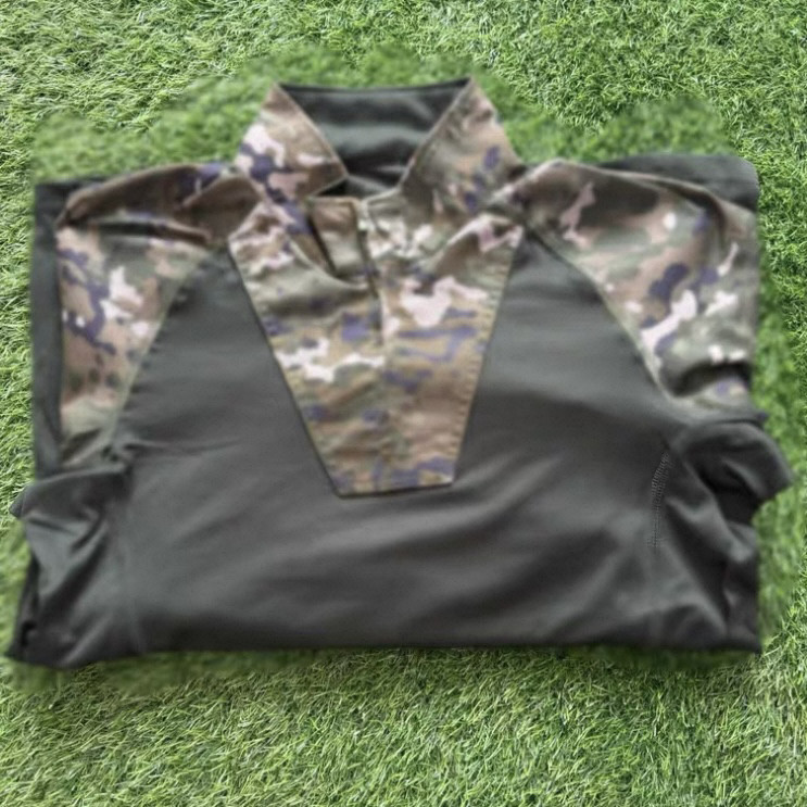 新款迷彩服户外训练服防刮耐磨工作服式上衣裤3