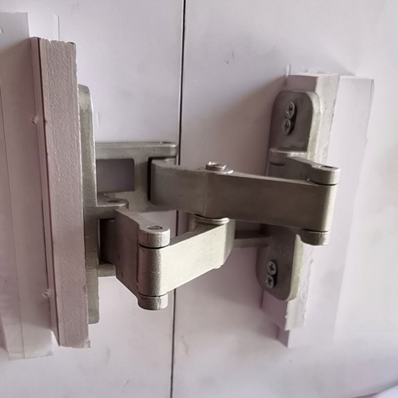 石材门隐形合页暗藏外开隐形门合页消防栓箱管井门厚门暗装铰可.