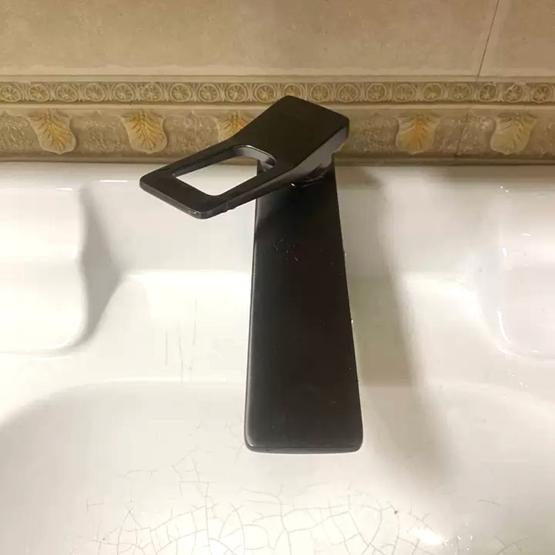 水龙头浴室柜冷热家用卫生间全铜枪灰色洗手盆面盆龙头台盆龙头.