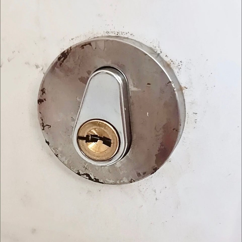 管井锁C级锁芯防盗防火锁芯管道锁芯通开防火门锁芯消防门锁芯.