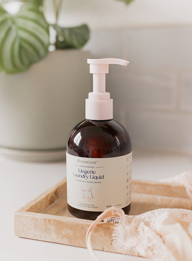 新西兰Lycocelle绽家内衣洗衣液300ml内裤植物抑菌 洗洁精 湿厕纸