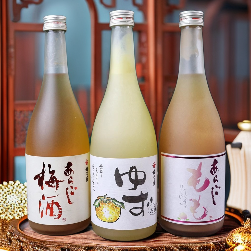 日本原装进口梅乃宿柚子酒桃子酒梅子酒女生低度果酒微醺甜酒洋酒