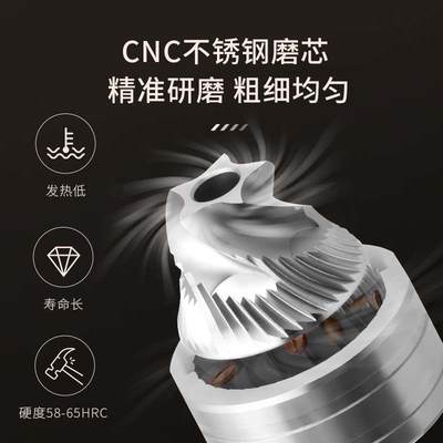 CLITON手摇咖啡磨豆机器具意式手动研磨机手冲机家用手磨