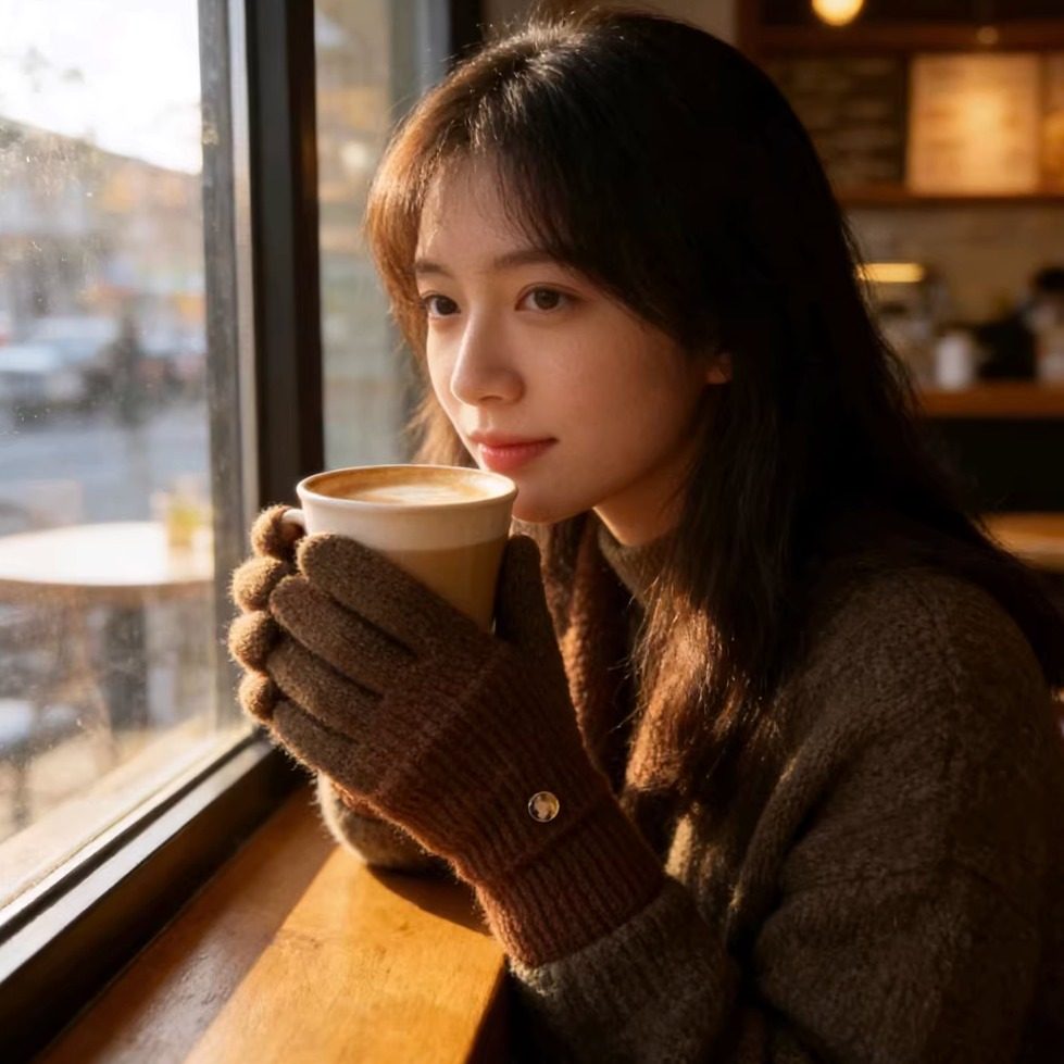 美拉德拼色针织毛线手套女冬季保暖护腕露指可触屏骑行学生防寒,服饰配件/皮带/帽子/围巾,手套,淘宝优惠券,粉丝福利购,淘宝优惠卷