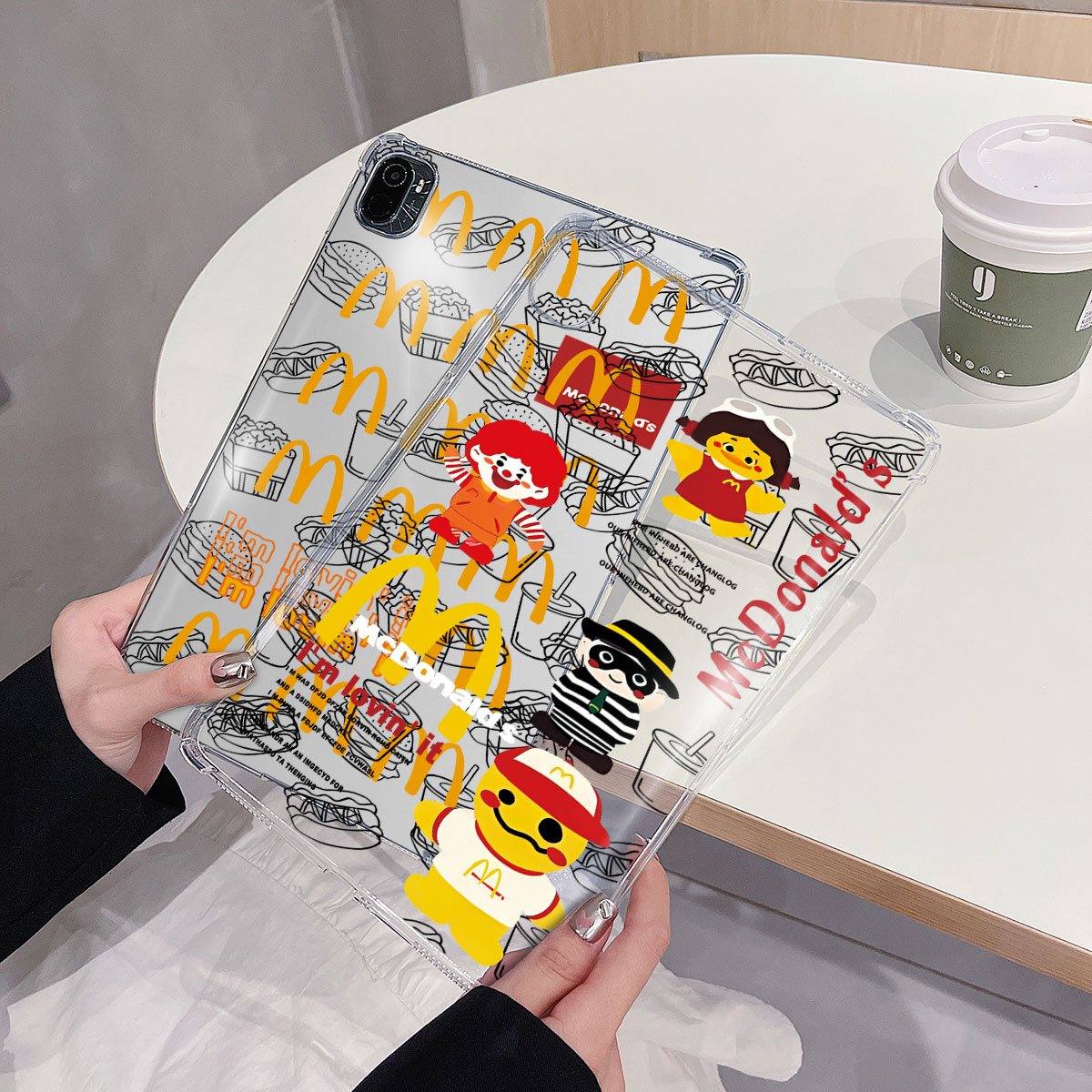 适用oppo/vivo卡通气囊个性防摔