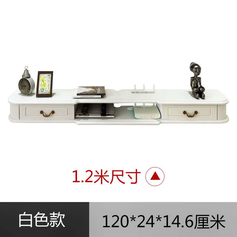 实木壁挂电视柜挂墙上简约机顶盒架欧式小户型客厅悬挂式卧室白色|ruв категории жилой мебели, кабинет, телевизионный шкаф - от Buy2taobao.com для оказания профессиональной услуги покупки агента Taobao