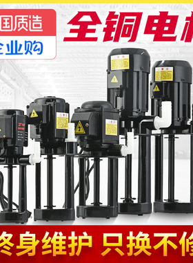 机床冷却水泵小型220v油泵高压单相三相电泵380v线切割数控车床90