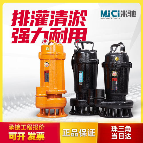 全铜电机2寸口径污水泵排污泵