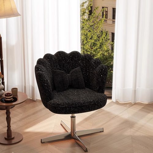 轻奢化妆椅家用衣帽间梳妆台凳子星空梳妆凳女生卧室可旋转化妆椅