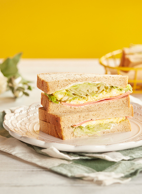 【到店兑换】电子券 85度c 胚芽火腿三明治 2份 优惠代金兑换券