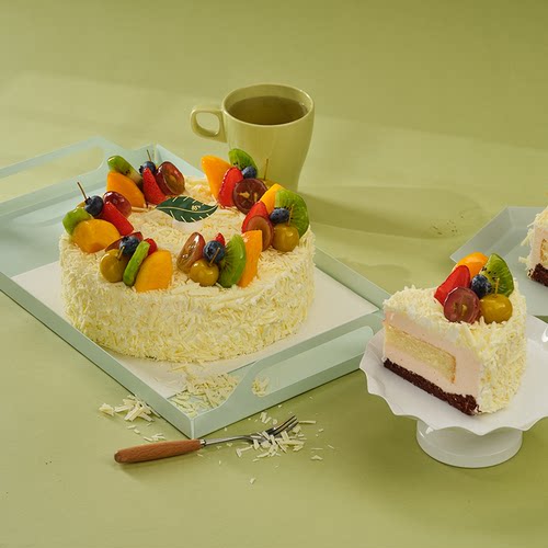 电子券85度C水果缤纷生日蛋糕1份