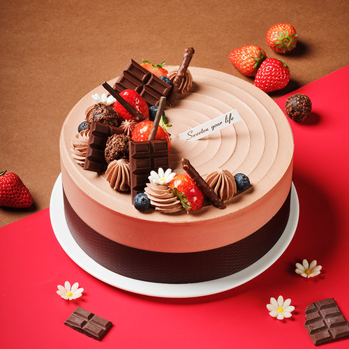 【到店兑换】电子券 85度C 巧遇莓好蛋糕 慕斯蛋糕生日蛋糕代金券