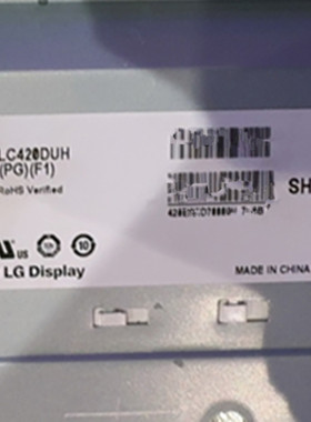 LC420DUHPGF1灯条42 V14 Slim DRT Rev0.6 1 L1-Type 6916L-1682A