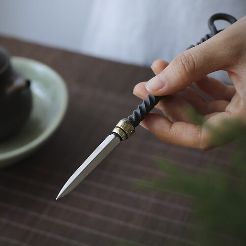 秦藏阁纯手工国内匠人普洱茶刀