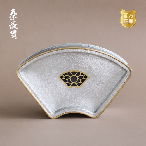 秦藏阁纯锡伞型壶承非遗纯手工