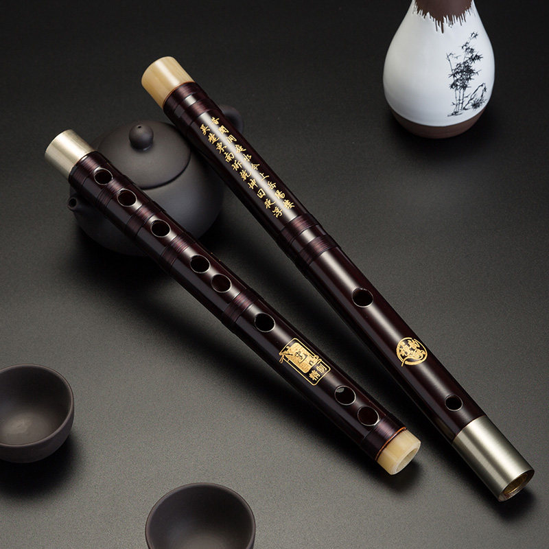 檀韵专业演奏红木笛子 初学成人零基础入门竹笛子乐器儿童横笛g调