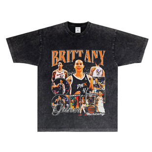 布兰妮格里纳Brittney Griner tee子篮球运动休闲短袖纯棉T恤
