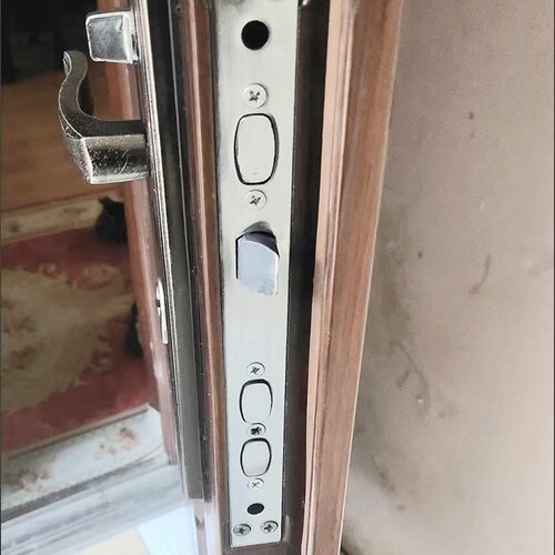 防盗门家用齿轮锁体超C级老式锁芯超B防盗门锁体把手加厚通用型