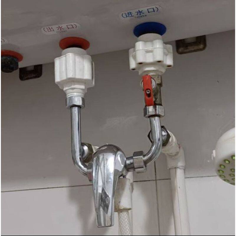 混合明装混水阀花洒U型水龙头电热水器淋浴开关配件浴室大全冷热